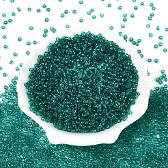 FGB Grade A Transparent Round Glass Seed Beads&nbsp;SEED-WH0009-03