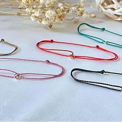 Adjustable Handmade Woven Polyester Cord String Bracelet Sets&nbsp;ZG1939
