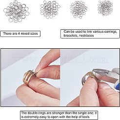 304 Stainless Steel Split Rings&nbsp;STAS-UN0006-83P