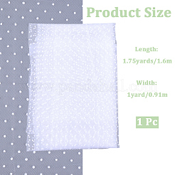 Polyester Polka Dot Mesh Fabric&nbsp;DIY-WH20081-046B