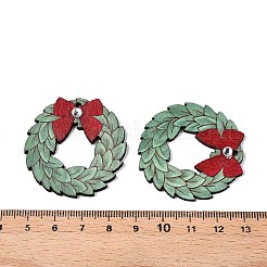 Printed Poplar Wood Pendants&nbsp;FIND-N005-74S