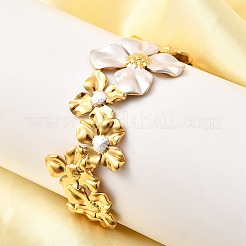 304 Stainless Steel Cuff Bangles for Women&nbsp;BJEW-F509-03E-G