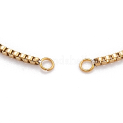 304 Stainless steel Chain Bracelet Making&nbsp;LS-STAS-F118-G-A