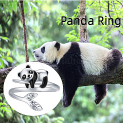 Leaf Alloy Cuff Rings&nbsp;FS-WGD5948-01