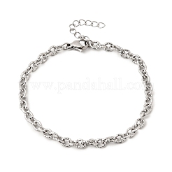 304 Stainless Steel Chain Bracelets&nbsp;BJEW-Z167-02P