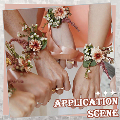 40Pcs 4 Colors Adjustable Alloy Rhinestone Finger Rings for Women&nbsp;RJEW-SP0001-01