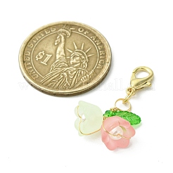 ABS Plastic Imitation Pearl & Acrylic Pendants Decoration&nbsp;HJEW-JM02977