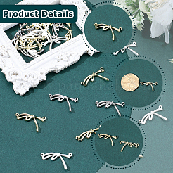 30Pcs 3 Colors Alloy Pendants&nbsp;FIND-SC0021-09