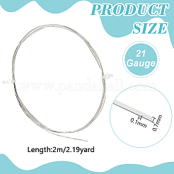 925 Sterling Silver Wire&nbsp;STER-WH0004-047