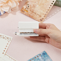 Mini Plastic 6-Hole Punch&nbsp;AJEW-WH0083-63A