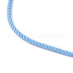 2MM Round Nylon Milan Cord Necklace Makings&nbsp;MAK-F038-C34-G