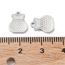 Rhodium Plated 925 Sterling Silver Charms&nbsp;STER-C003-09P