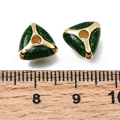 Brass Enamel Beads&nbsp;KK-G605-26G