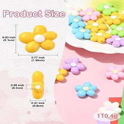 Opaque Acrylic Beads&nbsp;OACR-CJC0009-06