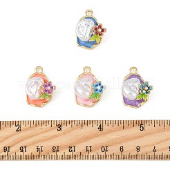10Pcs Alloy Enamel Pendants&nbsp;ENAM-FS0003-24