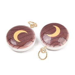 Printed Opaque Acrylic Pendants&nbsp;SACR-P036-01C-G