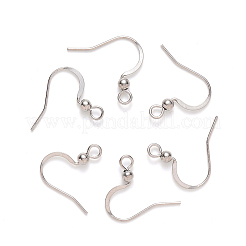 Tarnish Resistant 304 Stainless Steel French Earring Hooks&nbsp;X-STAS-S111-004