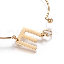 304 Stainless Steel Bangles&nbsp;BJEW-L610-13-G