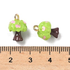 Alloy Enamel Pendants&nbsp;FIND-A060-01G-02