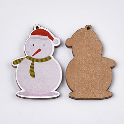 Printed Basswood Pendants&nbsp;LS-X-WOOD-S045-042
