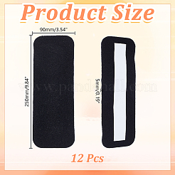12Pcs Cotton Activated Carbon Air Filter Pad for Ceiling Fan&nbsp;AJEW-AR0005-41B