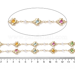 Clover Brass Link Chains&nbsp;CHC-Q013-01G