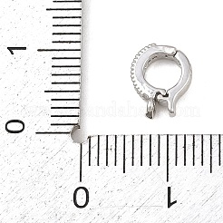 Brass Micro Pave Cubic Zirconia Pendant Bails&nbsp;KK-G544-32P