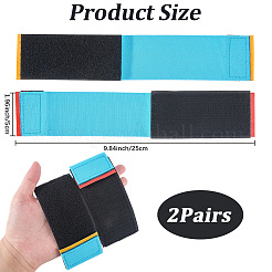Polyester Gymnastics Ankle Straps&nbsp;AJEW-WH20006-462B