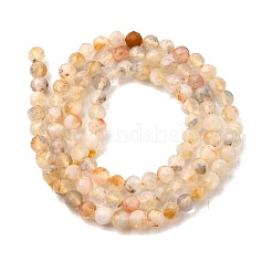 Natural Citrine(Heated) Beads Strands&nbsp;G-G155-B03-01-A