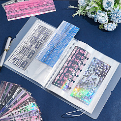 26 Pages Rectangle Plastic Card Storage Albums&nbsp;AJEW-WH0348-29B