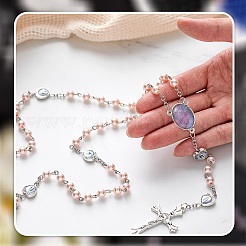 DIY Rosary Bead Jewelry Kits&nbsp;DIY-SC0029-71