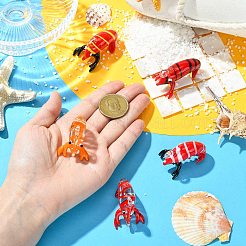 5Pcs 5 Colors Handmade Lampwork Pendants&nbsp;LAMP-CJ0003-05