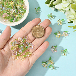 100Pcs Plastic & Acrylic Pendants&nbsp;FIND-SC0019-77