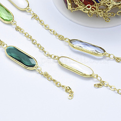 Handmade Glass Beaded Chains&nbsp;CHC-P005-03G