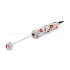 Polymer Clay Rhinestones Ball-Point Pen&nbsp;OFST-D300-01P-B