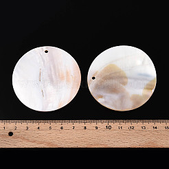 Natural Freshwater Shell Big Pendants&nbsp;SHEL-T020-39