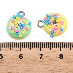 Opaque Resin Pendants&nbsp;RESI-D025-01P
