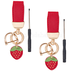 2Pcs Alloy Pendant Decorations&nbsp;KEYC-SP0001-40