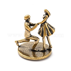 Brass Engagement Propose Display Decoration&nbsp;KK-D370-04AG