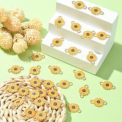 50Pcs Alloy Enamel Connector Charms&nbsp;ENAM-SZ0004-23