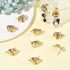 SHEGRACE Brass Stud Earring Findings&nbsp;XGRQ64124-870G