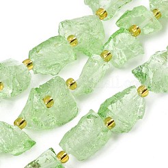 Raw Rough Natural Quartz Crystal Beads Strands&nbsp;G-Z131-J01-02