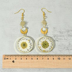Brass Dangle Earrings&nbsp;EJEW-FS00017