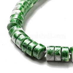 Electroplated Natural Howlite Bead Strands&nbsp;G-D470-01C