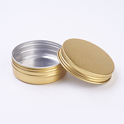Round Aluminium Tin Cans&nbsp;CON-WH0010-02G-60ml