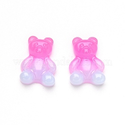Gradient Color Opaque Resin Cabochons&nbsp;CRES-R196-01