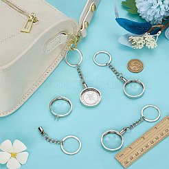 4Pcs Alloy Keychain Clasps&nbsp;KEYC-FG0001-17P