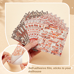 12Pcs 2 Colors Self Adhesive PVC Wall Stickers&nbsp;DIY-GA0007-05B