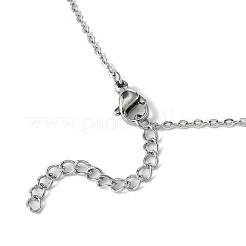 Natural Mixed Gemstone Faceted Bullet Shape Copper Wire Star Wrapped Pendant Necklaces&nbsp;NJEW-JN05024-02