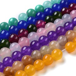 Natural White Jade Beads&nbsp;G-G766-B-M